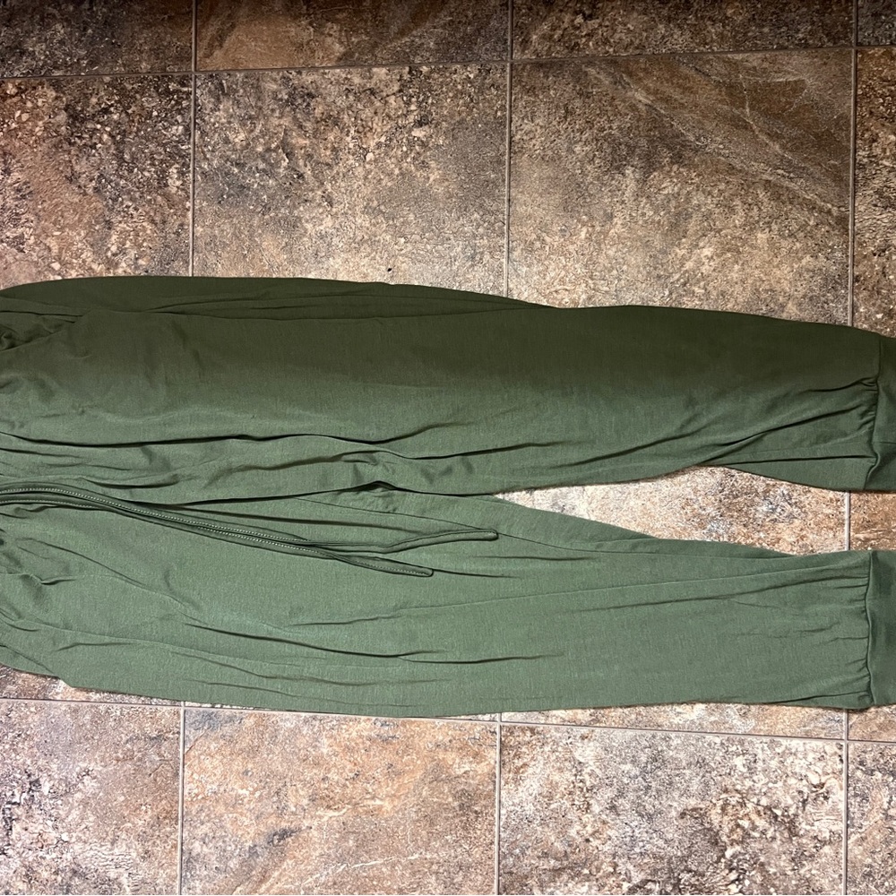 Amazon Green Track Pants